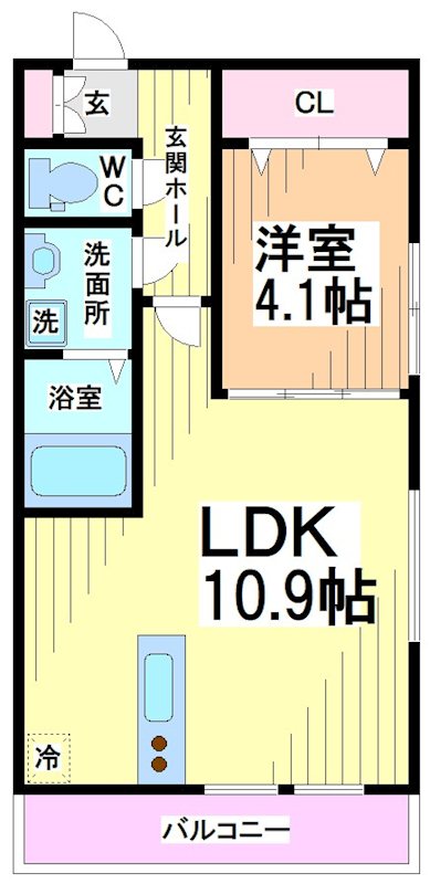 神奈川県川崎市多摩区中野島６丁目 間取り