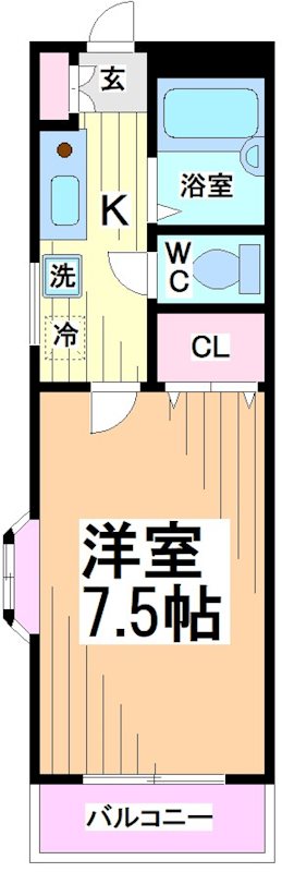 神奈川県川崎市多摩区堰１丁目 間取り
