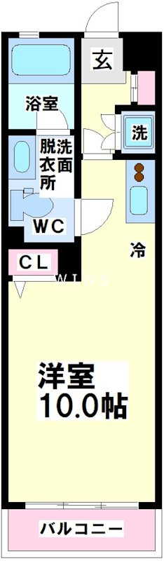 レジディア笹塚　 間取り