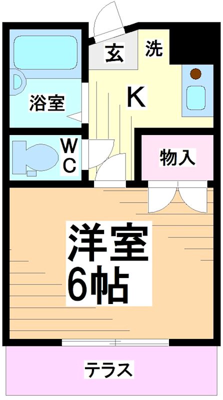 レジデンス松原 間取り