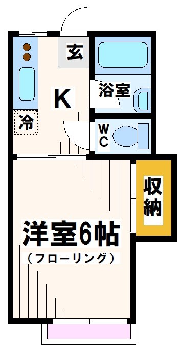 東京都府中市若松町１丁目 間取り