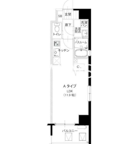 福岡県福岡市東区香椎駅前２丁目 間取り