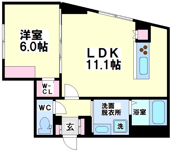 VISTA IZUMI 間取り