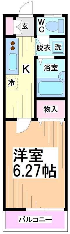 神奈川県川崎市多摩区長尾２丁目 間取り