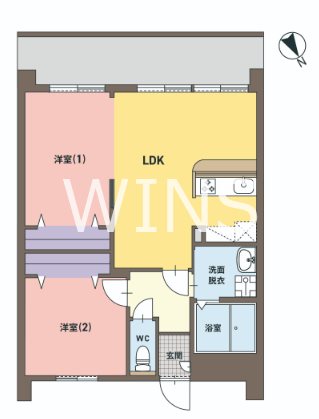 福岡県福岡市東区香椎１丁目 間取り