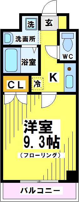 東京都府中市若松町３丁目 間取り