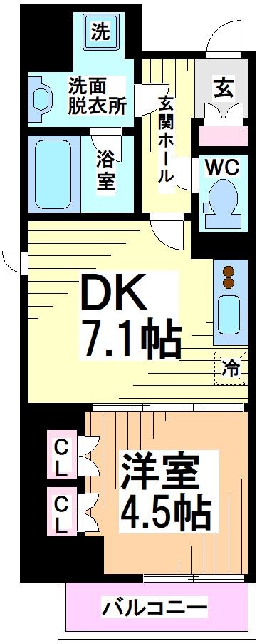 ボヌールステージ笹塚 間取り