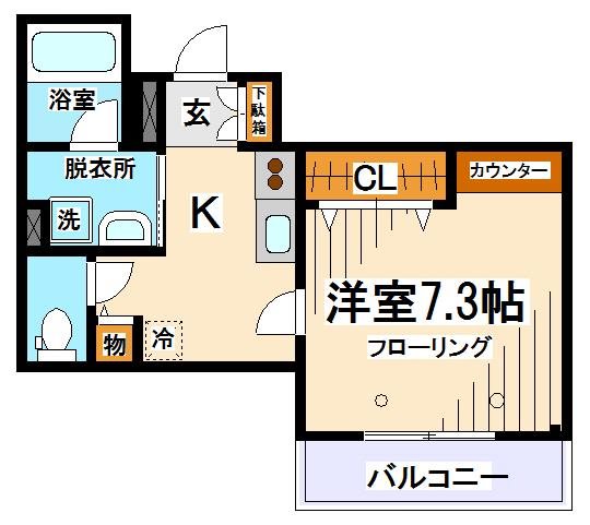 クオリア桜上水 間取り