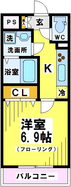 東京都府中市片町１丁目 間取り