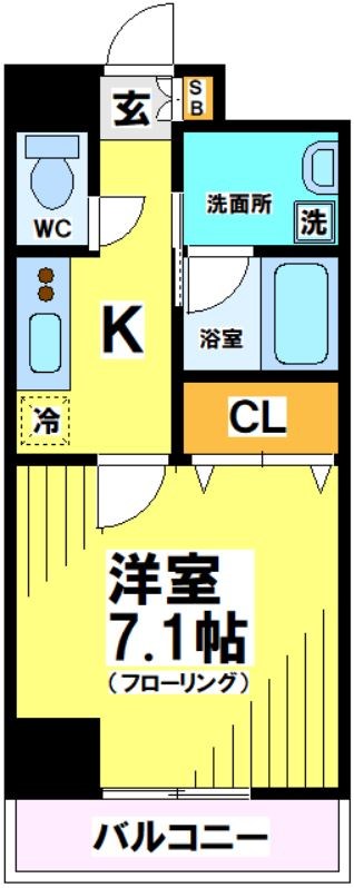 東京都杉並区上高井戸１丁目 間取り