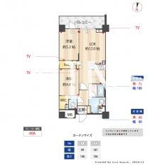 福岡県福岡市中央区今川１丁目 間取り