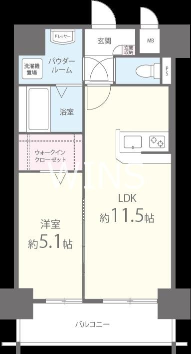 福岡県福岡市博多区東光２丁目 間取り