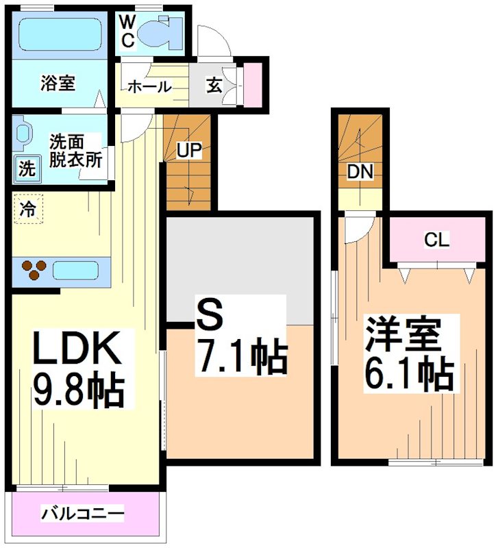 神奈川県川崎市多摩区寺尾台１丁目 間取り