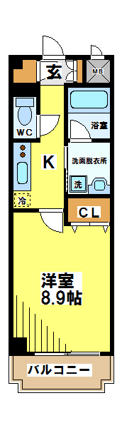 東京都世田谷区給田４丁目 間取り