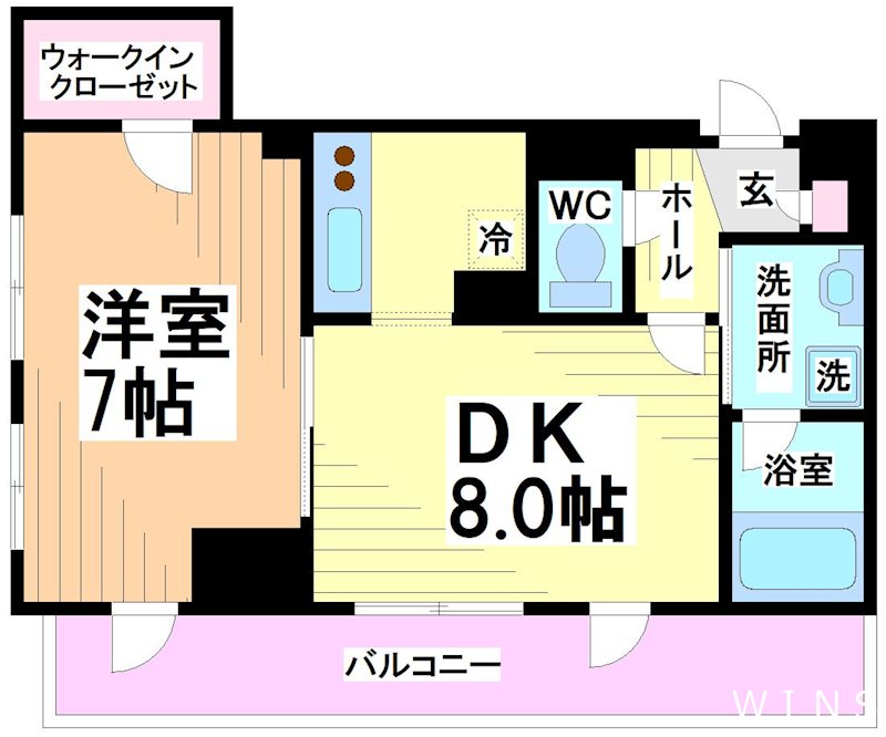 ドゥーエ幡ヶ谷　 間取り