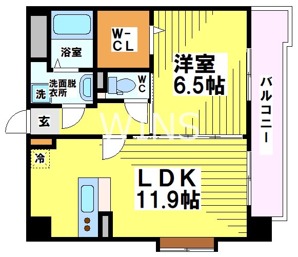 福岡県福岡市博多区吉塚３丁目 間取り