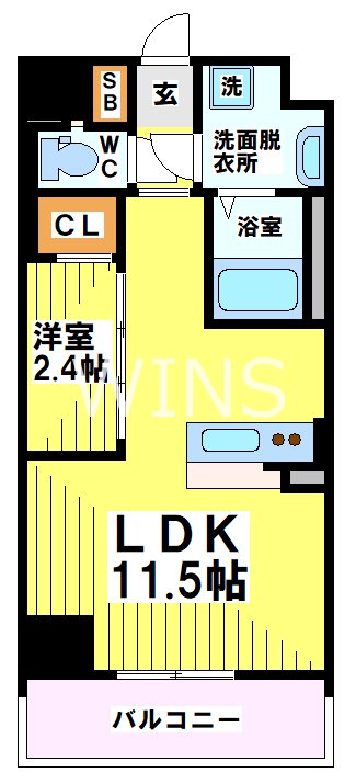 福岡県福岡市東区香椎駅前２丁目 間取り