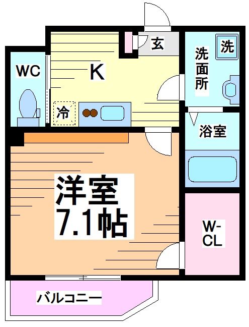 神奈川県川崎市多摩区三田４丁目 間取り