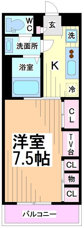 神奈川県川崎市多摩区生田８丁目 間取り