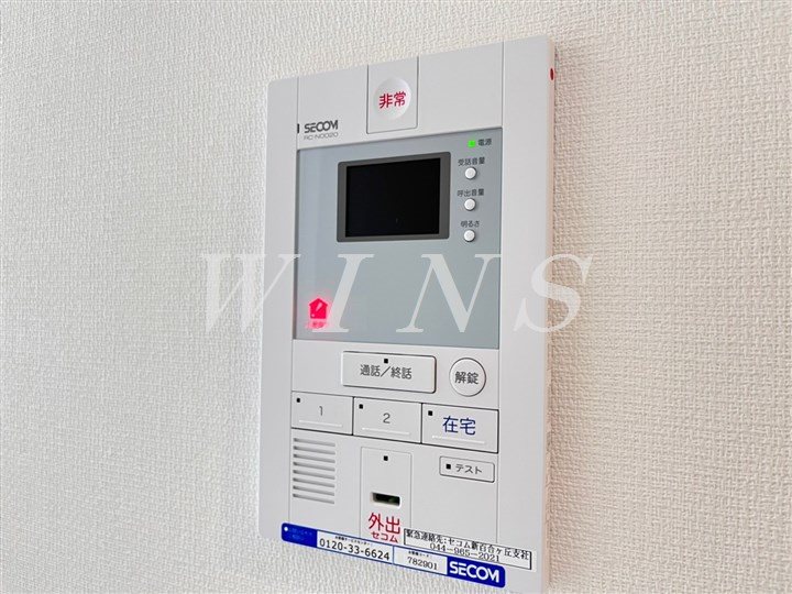 神奈川県川崎市多摩区生田８丁目 セキュリティ
