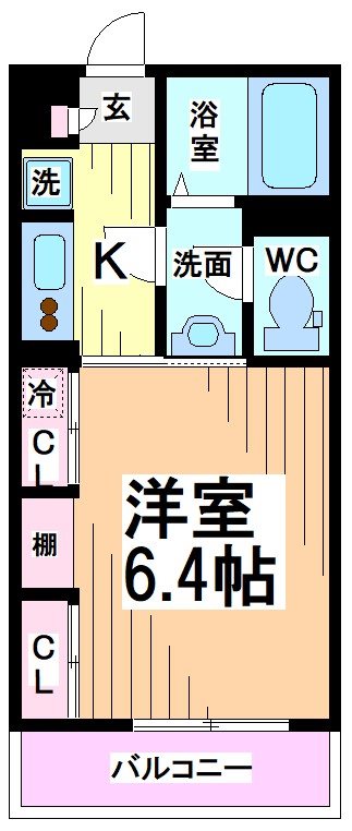神奈川県川崎市多摩区宿河原１丁目 間取り