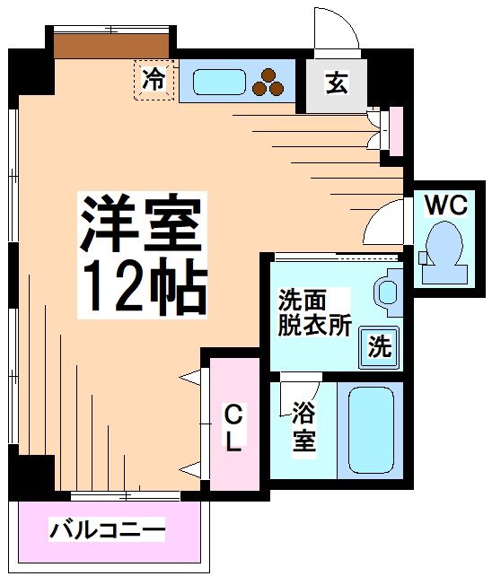 神奈川県川崎市多摩区登戸新町 間取り