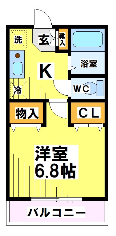 東京都調布市飛田給１丁目 間取り