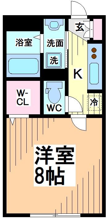 monad SASAZUKA 間取り