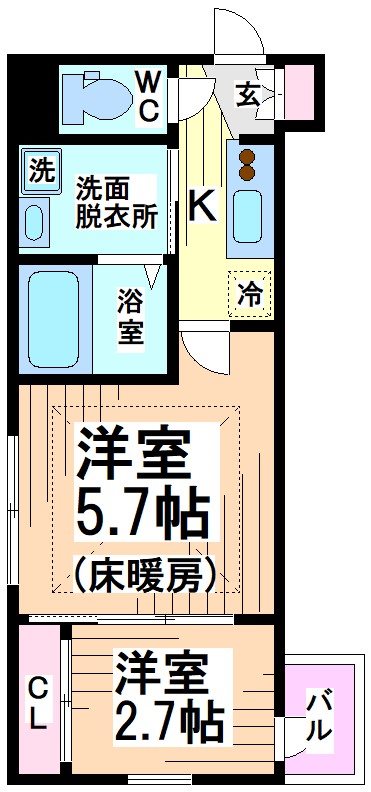 神奈川県川崎市多摩区登戸新町 間取り