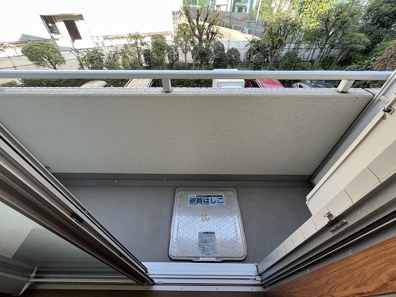 アンビックスつつじヶ丘　A棟 ベランダ