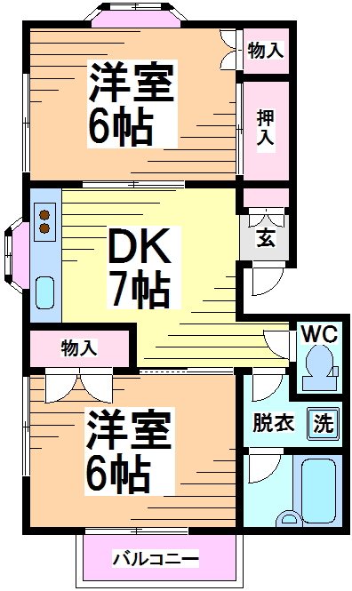 ツインハウス 間取り