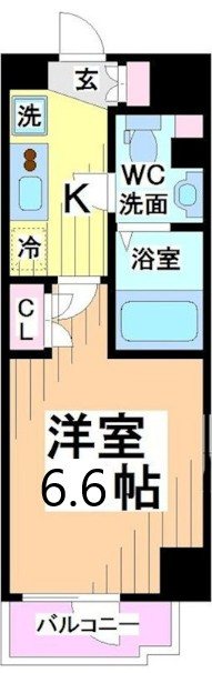 パークキューブ笹塚　 間取り