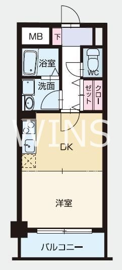福岡県福岡市博多区博多駅南５丁目 間取り