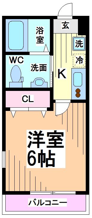 神奈川県川崎市多摩区枡形６丁目 間取り