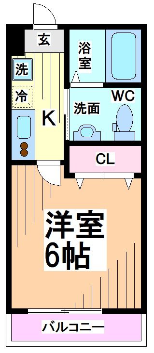 神奈川県川崎市多摩区枡形６丁目 間取り