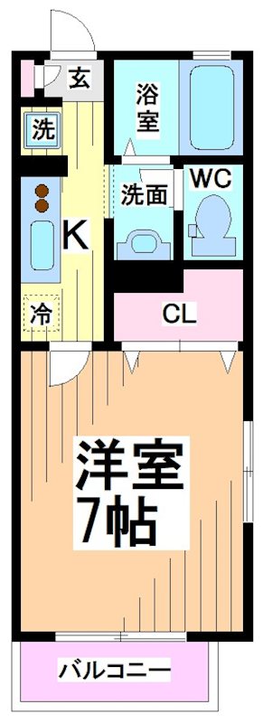 神奈川県川崎市多摩区生田６丁目 間取り