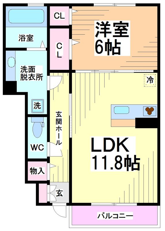 神奈川県川崎市多摩区菅北浦２丁目 間取り