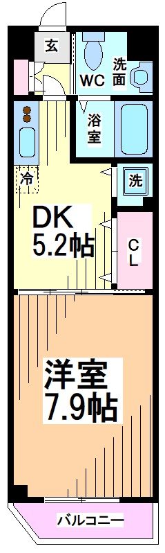 神奈川県川崎市多摩区中野島３丁目 間取り