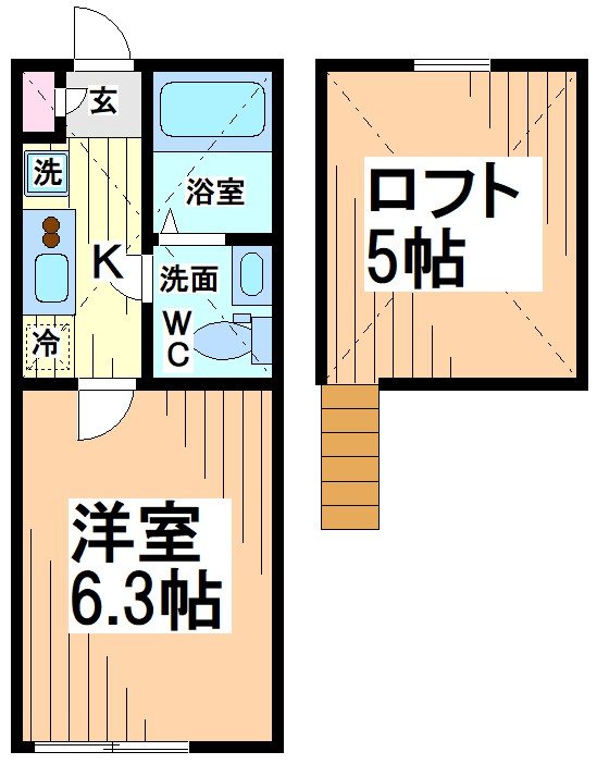 神奈川県川崎市多摩区生田６丁目 間取り