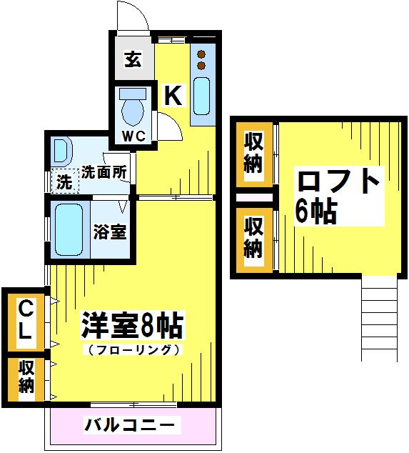 東京都府中市南町１丁目 間取り