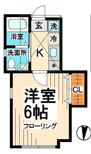 ステラコート松原  間取り
