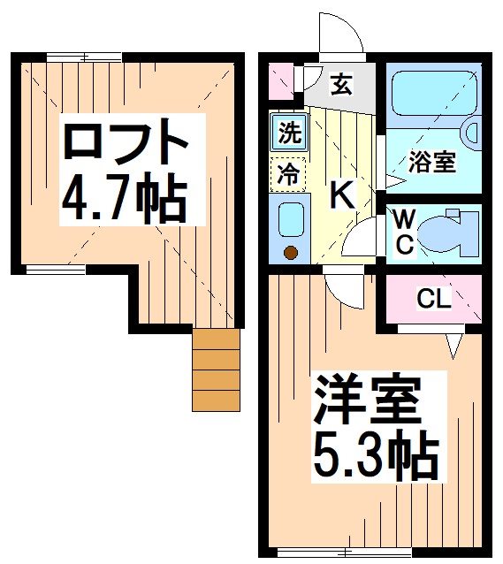 神奈川県川崎市多摩区東生田２丁目 間取り