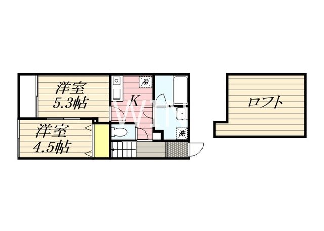 福岡県福岡市東区筥松４丁目 間取り