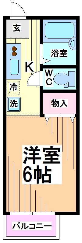 神奈川県川崎市多摩区生田６丁目 間取り