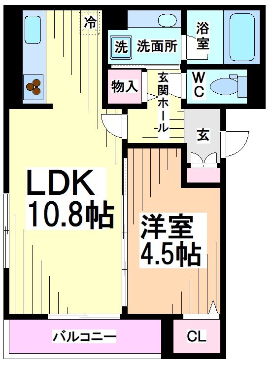 神奈川県川崎市多摩区登戸 間取り