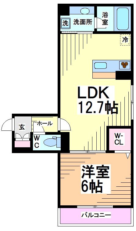 神奈川県川崎市多摩区登戸 間取り