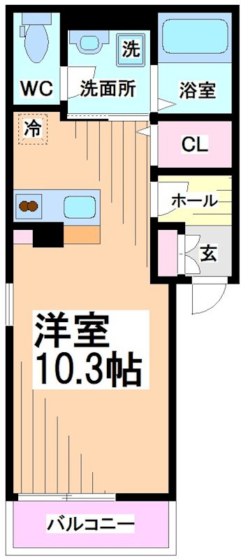 神奈川県川崎市多摩区登戸 間取り