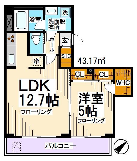 DIPS上北沢 間取り
