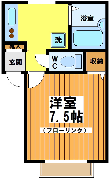 スカイパレスM1 間取り