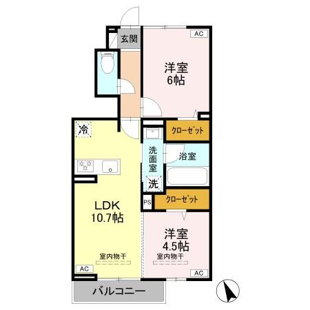 ダイワTKフラット 間取り